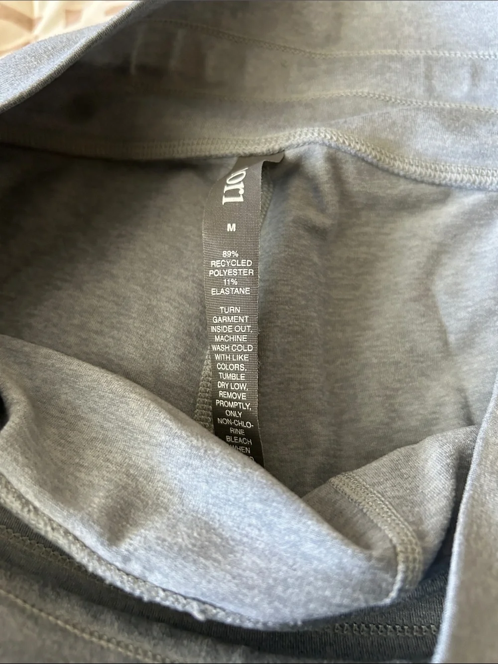 Vuori Heather Blue Gray soft Drawstring yoga pants .Comfortable for Active wear